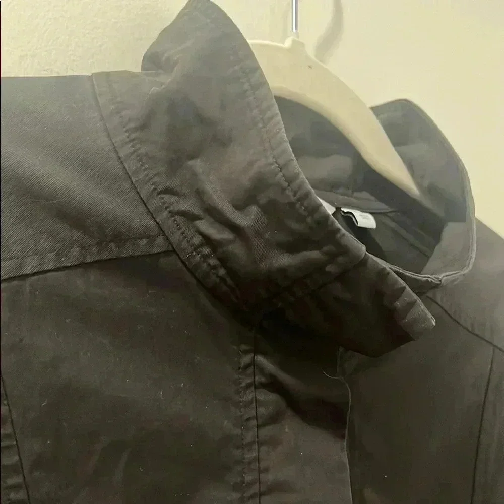 Stockholm Atelier Black Pullover‎ Utility Cotton Shirt Cyberpunk Size Medium